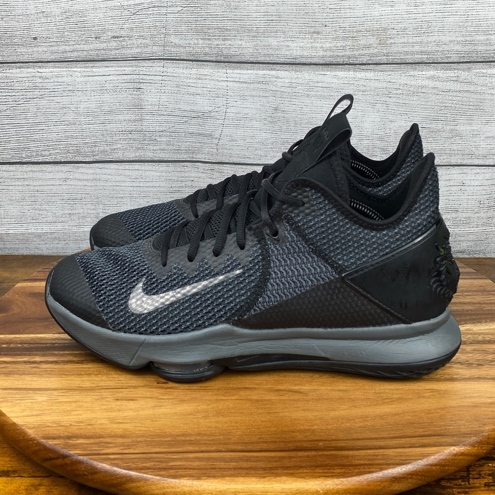 Nike LeBron Witness 4 IV Black Iron Grey Men’s Shoes BV7427-003 Sneaker Size 11
